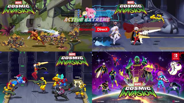 Marvel Cosmic Invasion (Nintendo Switch) Nintendo Direct Sneak Preview Trailer