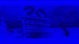 20th Century Studios (2020, full logo) in Blue Fear Effect