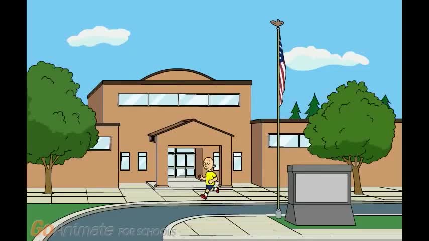 Modern Caillou Turns Everyone into Badly Drawn Versions Of Themselves And Gets Grounded By