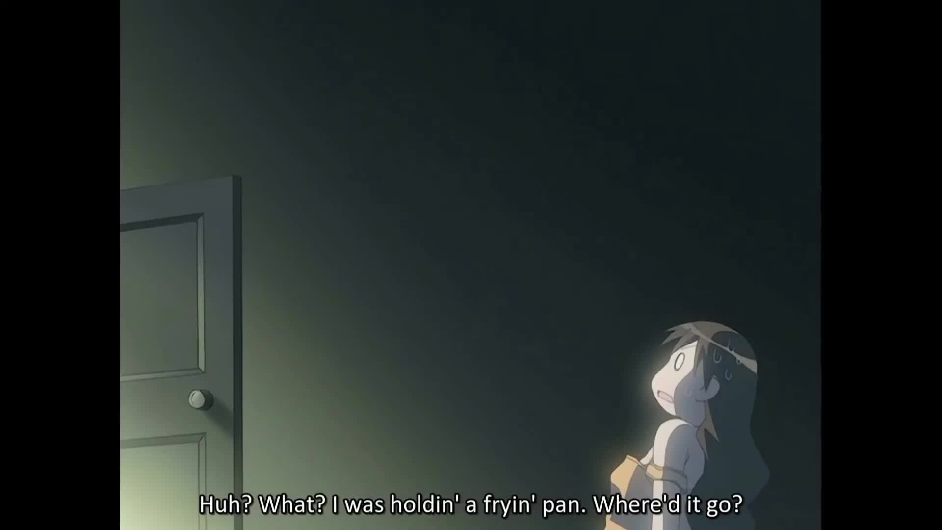 Sleepy Osaka and the kitchen knife