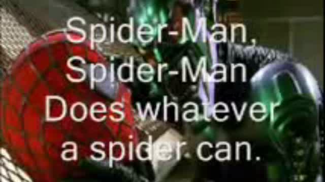 Spider-man theme song lyrics