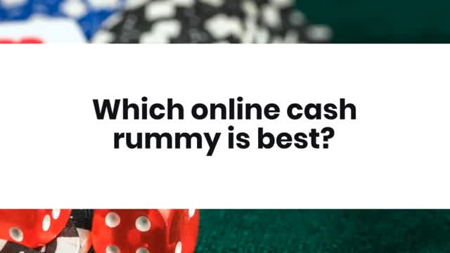 Which online cash rummy is best?