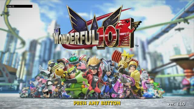 The First 15 Minutes of The Wonderful 101 (Wii U)