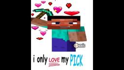 she say do you love me i tell her only partly MINECRAFT meme