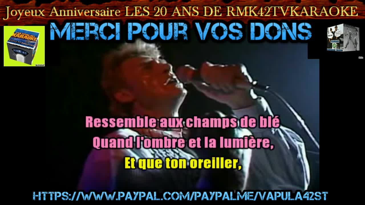 Johnny Hallyday  Medley karaoke 2026 djmac-kinkikeuke  rmk42tvkaraoke