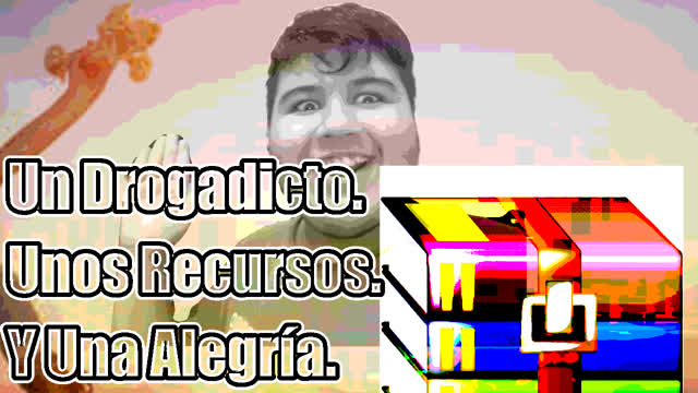un drogadicto, unos recursos y una alegria.