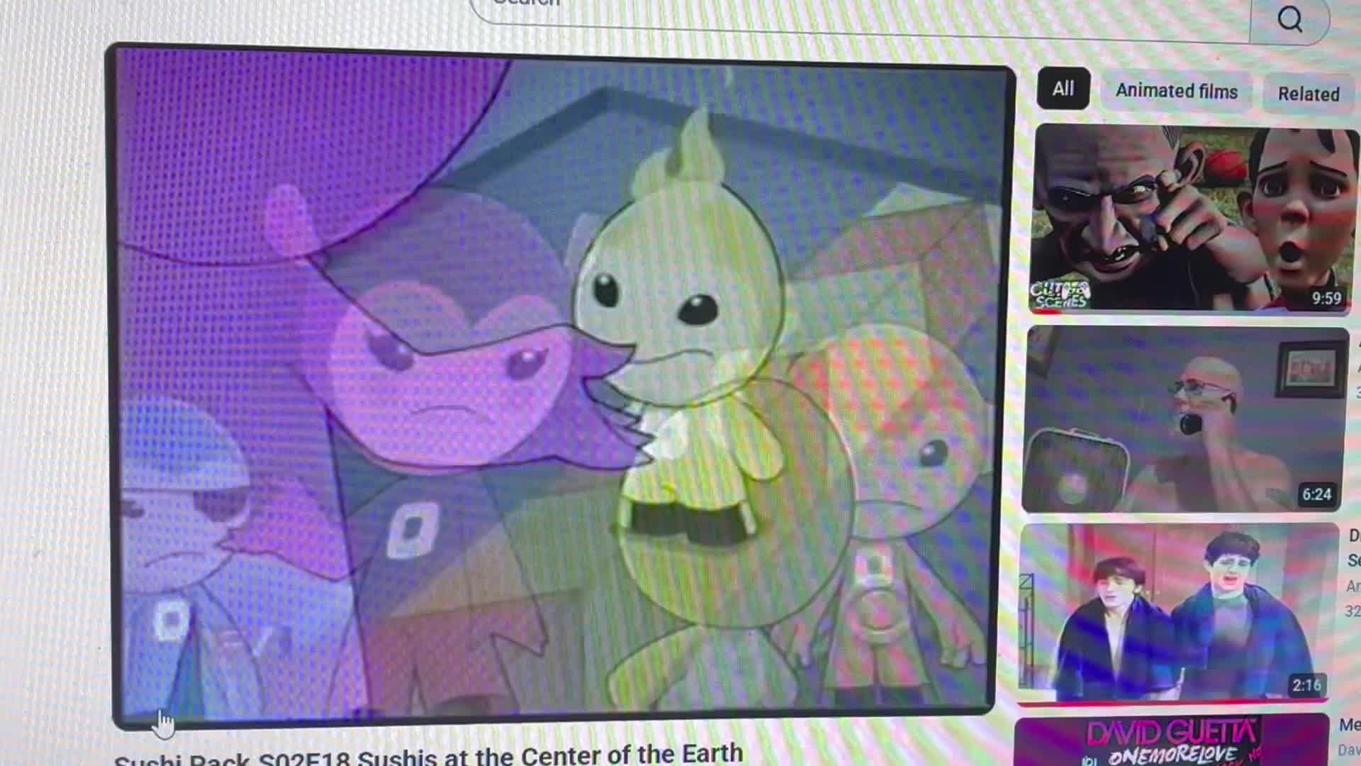Wasabi Pow Makes All His Sounds From: Sushis At The Center Of The Earth 4