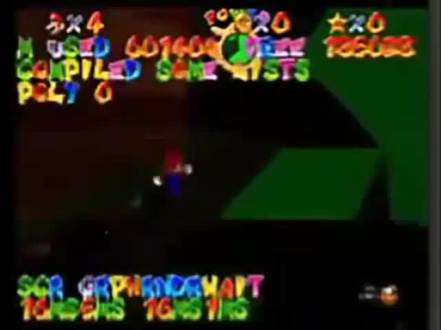 Super Mario 64. Play1 - TEST