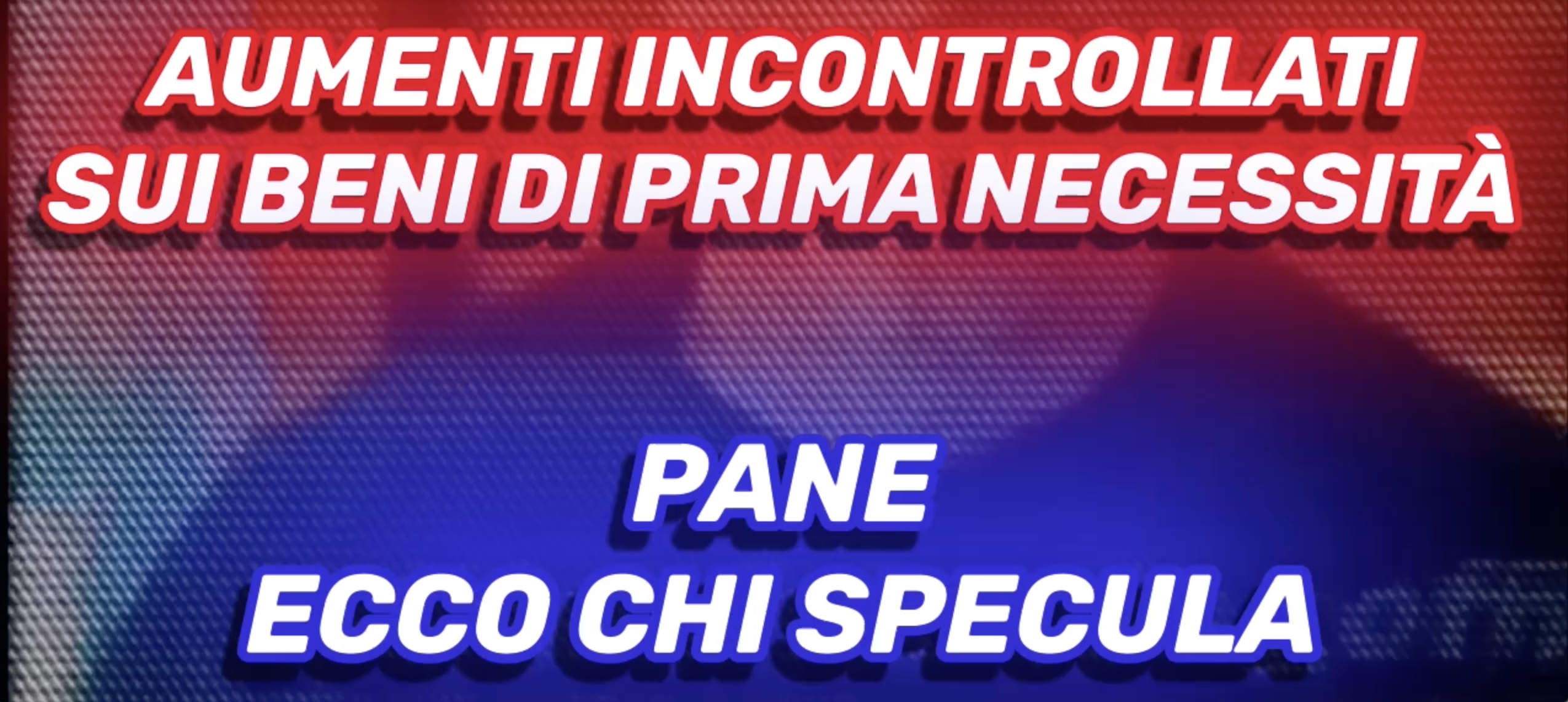 Aumenti Incontrollati sui beni di Prima Necessità - chi specula sul Pane?