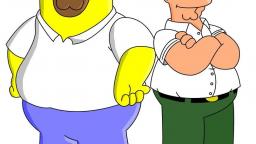 HOMER SIMPSON VS. PETER GRIFFIN هومر سيمبسون ضد بيتر غريفين