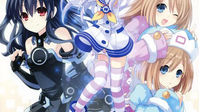 Hyper Dimension Neptunia - Uni/Black Sister Slideshow AMV -  Pure White Spell