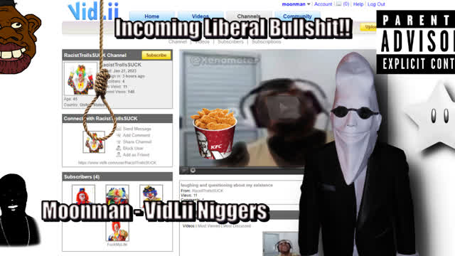 Moonman - VidLii Niggers Ft. Starsman