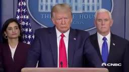 President Donald Trump- Calling it the 'Chinese virus' is not racist at all, it comes from China