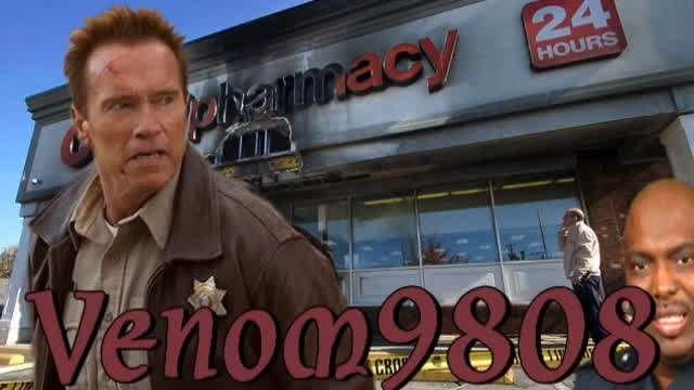 Arnold and Officer Hart Brutalize a Pharmacy - Prank Call