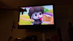 Mr. Horns watches pinkfong wonderstar 2