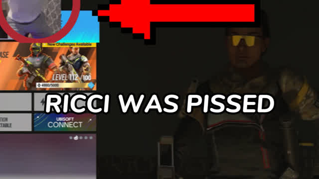 beating a streamer and making him rage in a video game