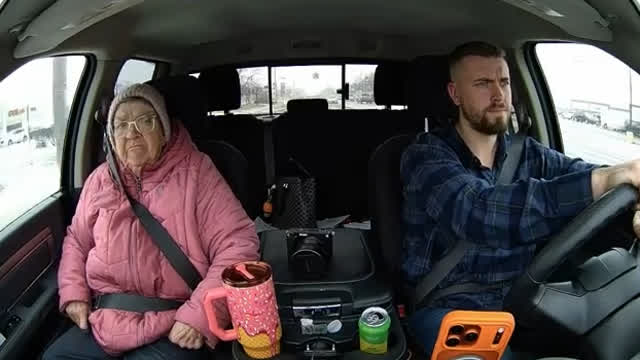 ANGRY GRANDMA GETS PULLED OVER!