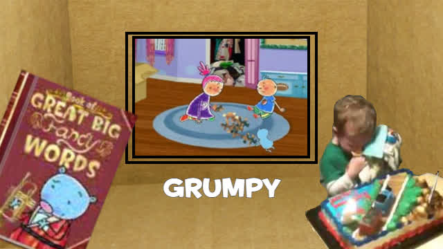 Pinky Dinky Doo's Great Big Fancy Word Clip: Grumpy (Jack1Set2 Style)