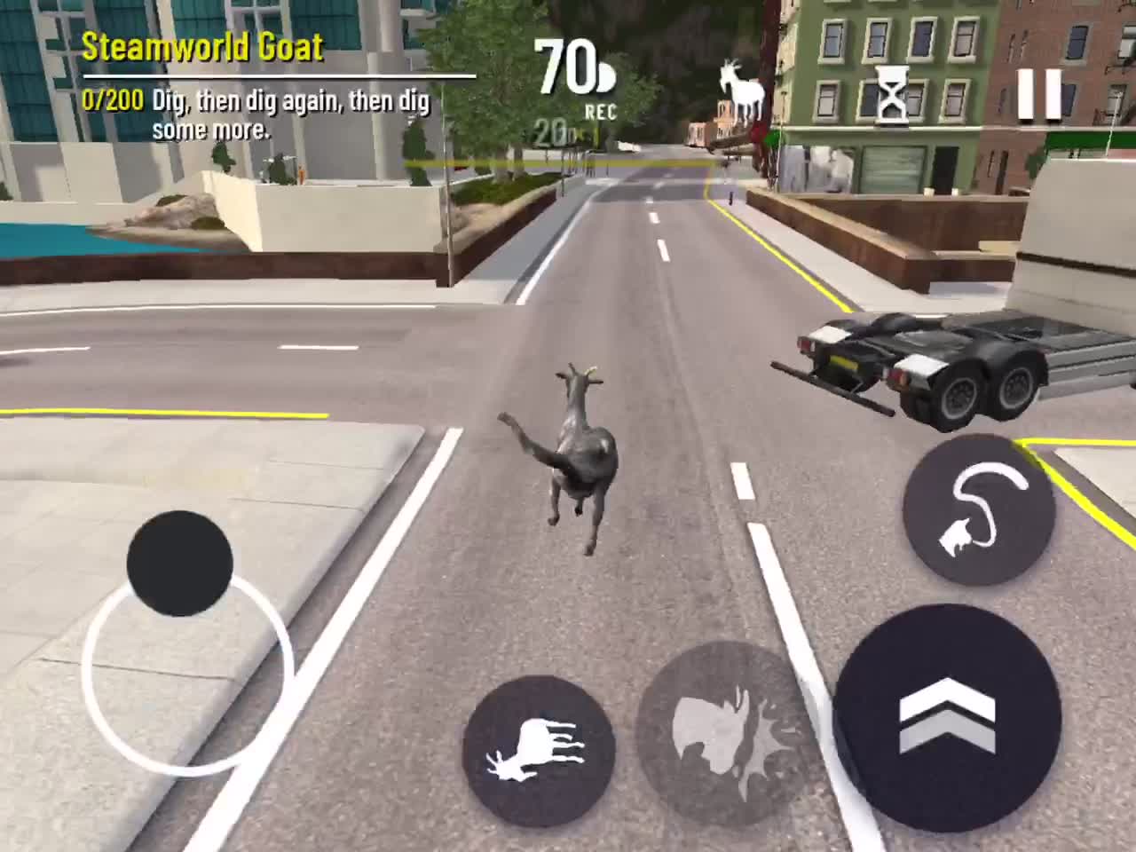 Goat simulator gameplay