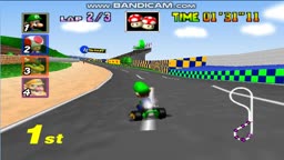 Mario Kart 64 Gameplay Pt.1