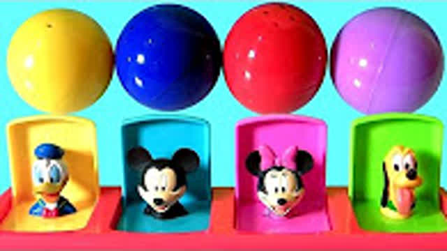Baby Mickey Mouse Clubhouse Pop-Up Pals Toys Surprise Disney Toys Minnie Donald