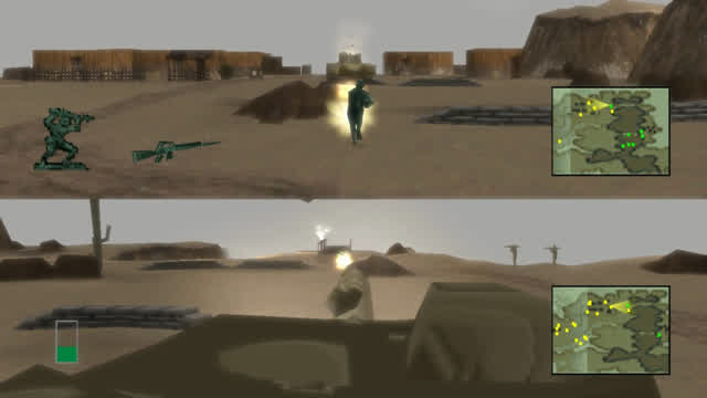 Army Men 3D - Multiplayer Campaign 1 - "Depot Run": Green vs. Tan!!!