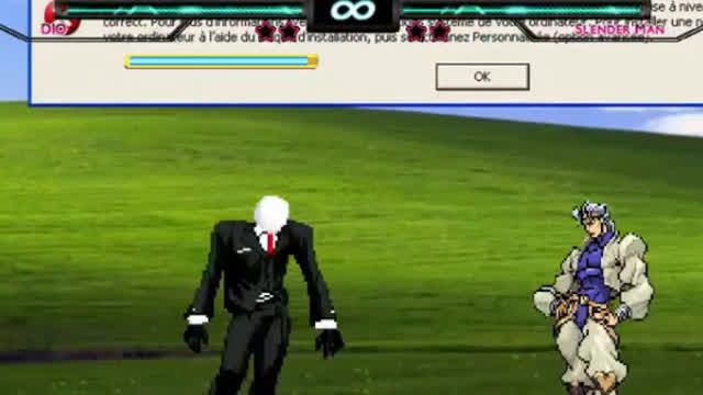 [MUGEN] Dio Brando VS Slenderman