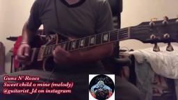 guns n roses sweet child o mine guitar cover