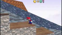 Footage from an old demo of Super Mario 64