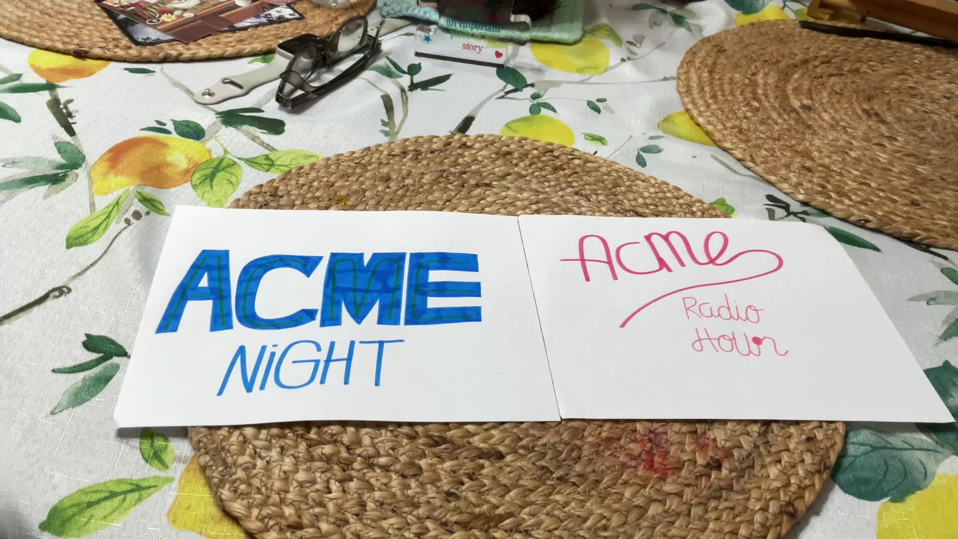 ACME Night & ACME Radio Hour Opening