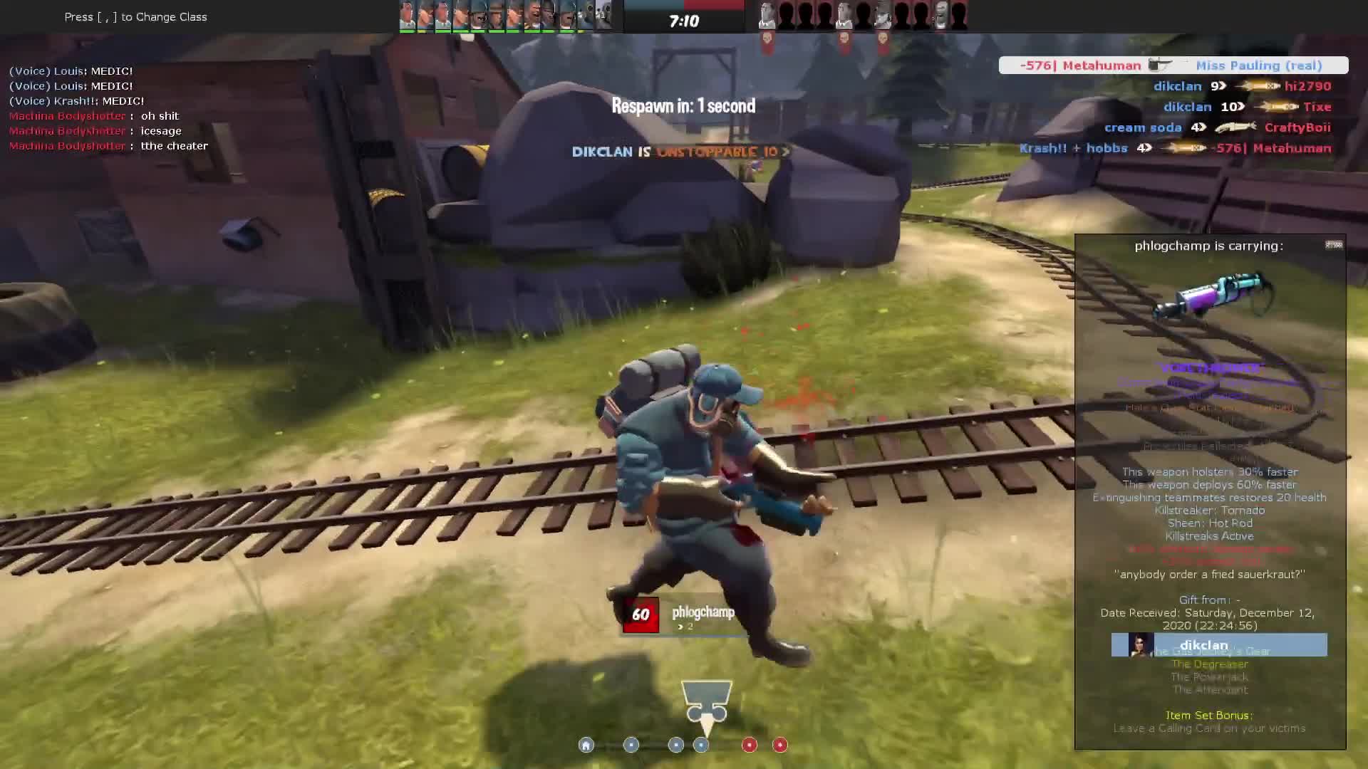I love TF2 voice chat.