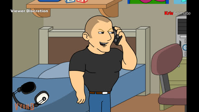 Dave the Childish Dad tries to request n*rs*ry rhym*s from an FM radio station and gets grounded