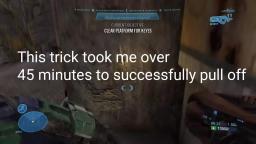 The hardest trick in Halo Reach