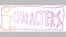 Characters Button Speedpaint