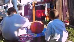 Painting the Pumpkin 2014-10-25