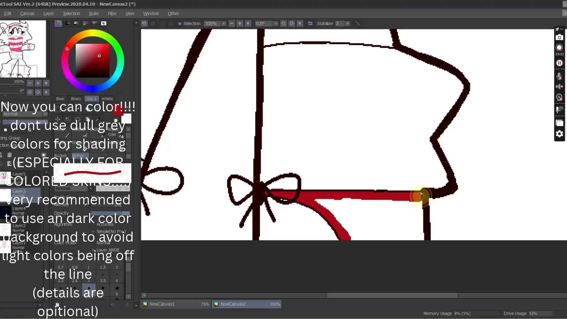 speedpaint + tut text!
