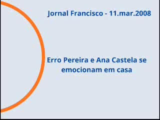 Erro Pereira e Ana Castela se emocionam em casa Erro Pereira e Ana Castela se emocionam em casa