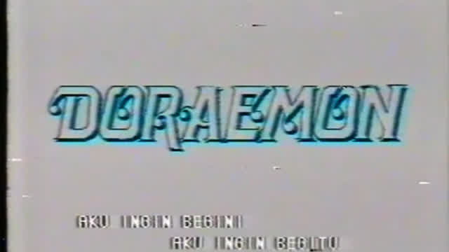 Doraemon Indonesia Opening RCTI/SCTV Early 1990s (Fragment)