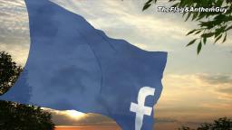 Flag and anthem of Facebook