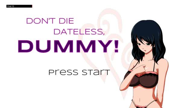 The First 15 Minutes of Don't Die Dateless, Dummy! (Vita)