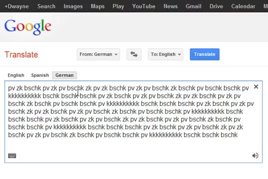 Google Translate Beatbox