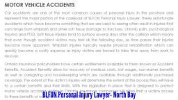 Personal Injury Lawyer North Bay - BLFON Personal Injury Lawyer (800) 596-0743