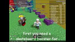 glitch in skate down a big hill roblox