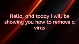 how to repair a virus