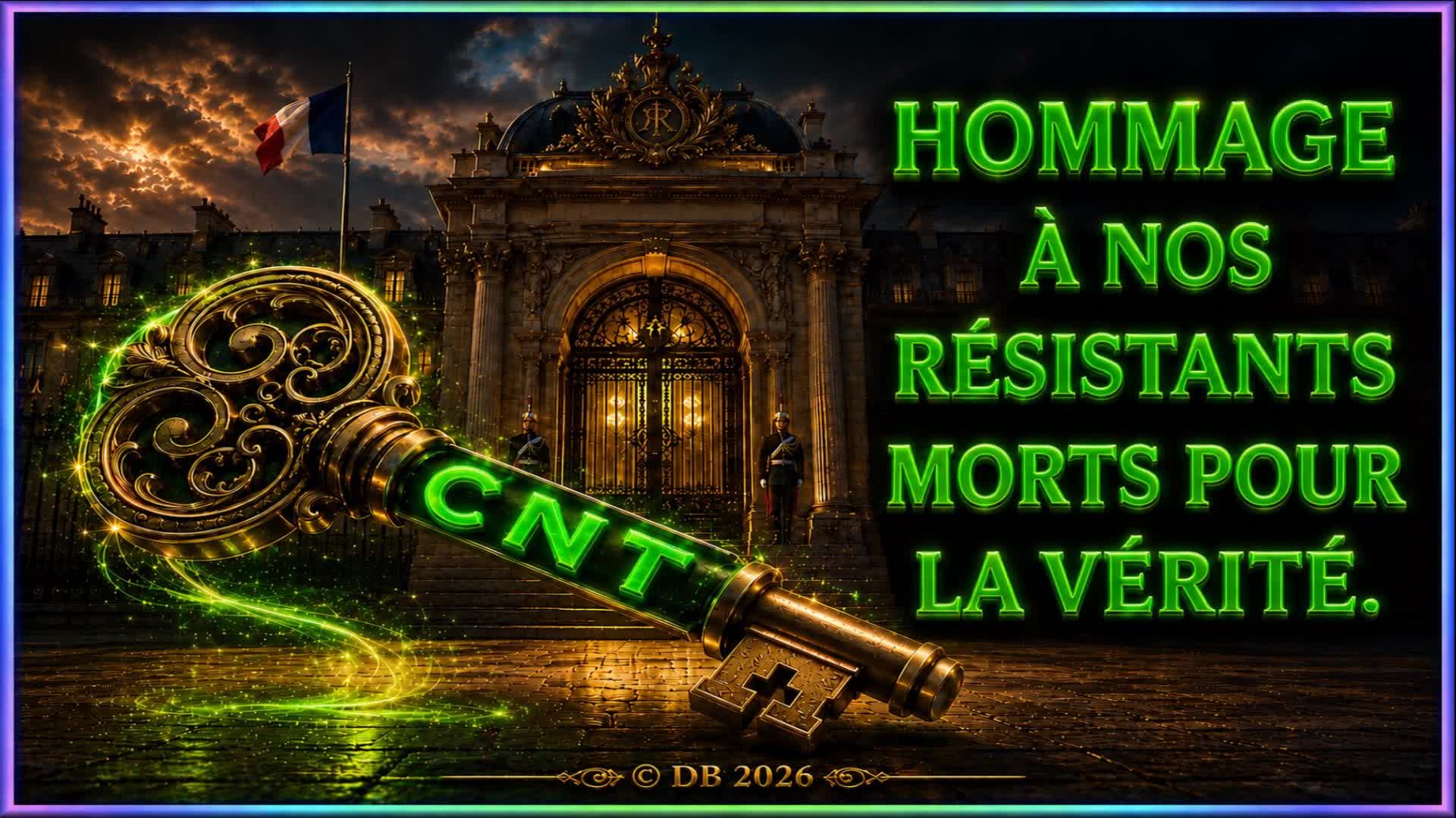 Hommage à nos résistants morts pour la vérité,