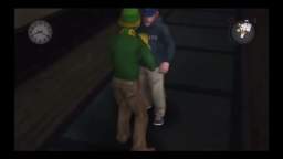 I give Lucas Bonchano (Sock by Jim Harino) a wedgie and spit on his face on his "late" birthday