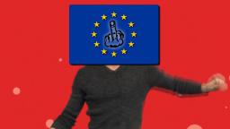 Flipping off The EU (No its not me in the video, its a celeb gif)