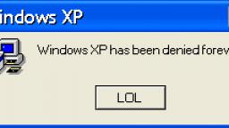 windows XP error