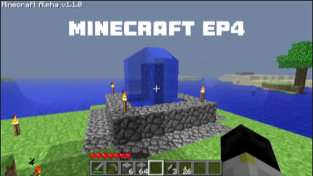 minecraft ep4 water fountain