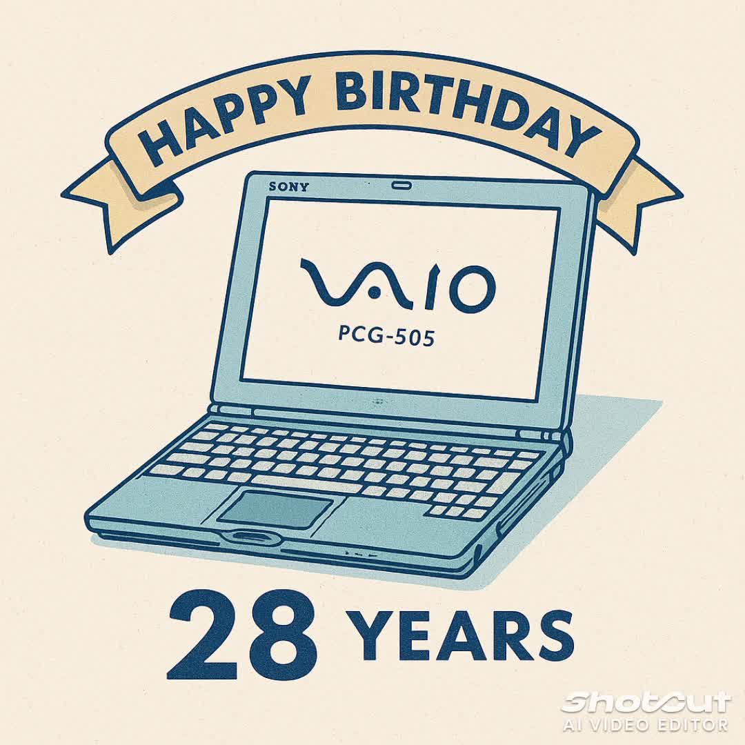SuperSlim, Forever Thin (28th Anniversary of the VAIO 505 - CoPilot)